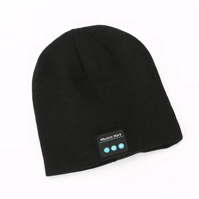 Bluetooth Headphone Wireless Smart Cap Headset Warm Beanie Speaker Hunting Camping Running Music Earphone Hat Rechargeable Audio Cable Charging Usb Earbud Electronic