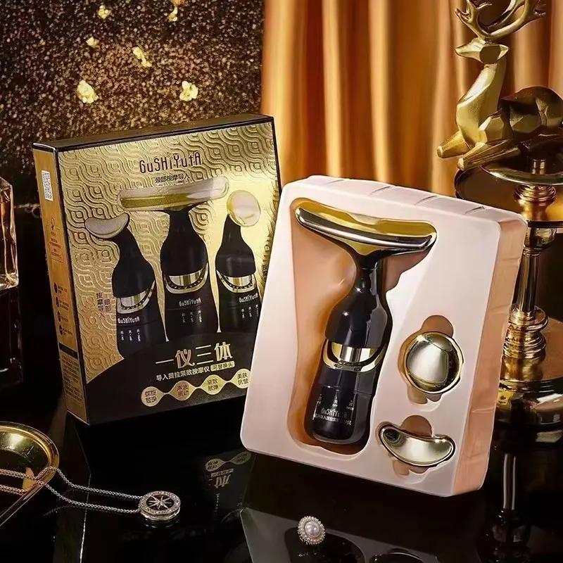3-in-1 Facial Massager, Lifting and Firming Neck, Slimming Face, and Skin Rejuvenation Home Use Facial Massager, Beauty Tool.